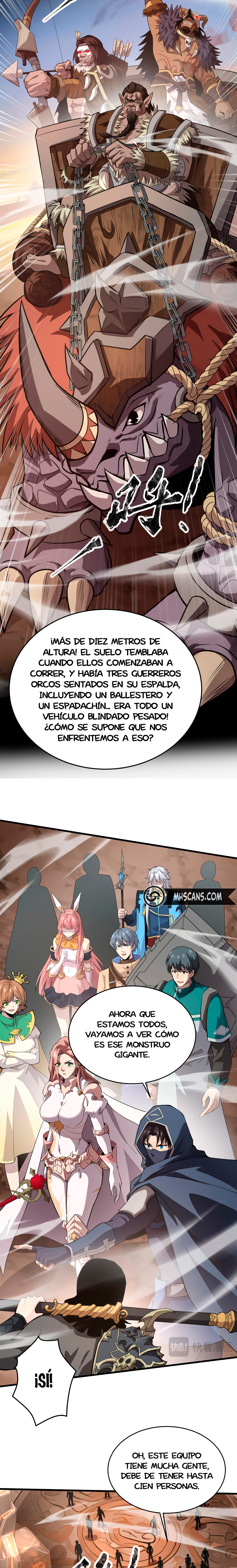 Talento Rango SSS: Solo Yo Asciendo Invocando Capitulo 78 página 5
