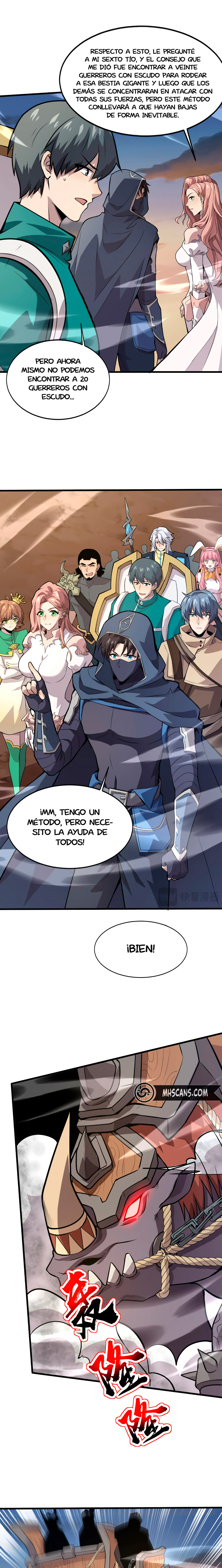 Talento Rango SSS: Solo Yo Asciendo Invocando Capitulo 81 página 5