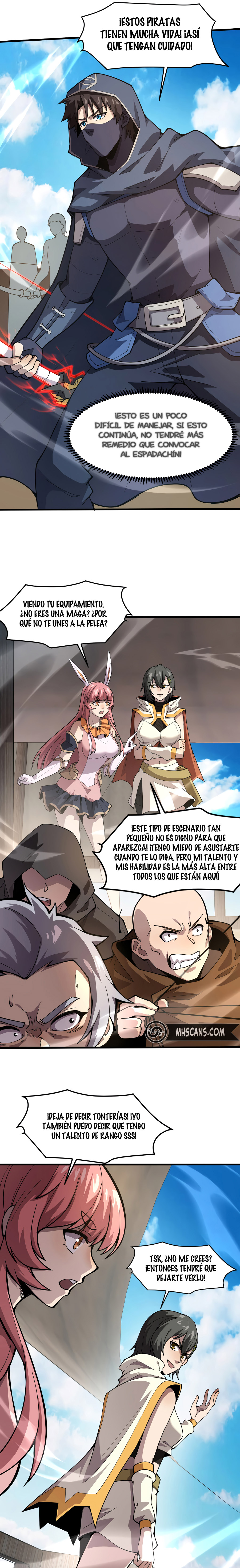 Talento Rango SSS: Solo Yo Asciendo Invocando Capitulo 89 página 13
