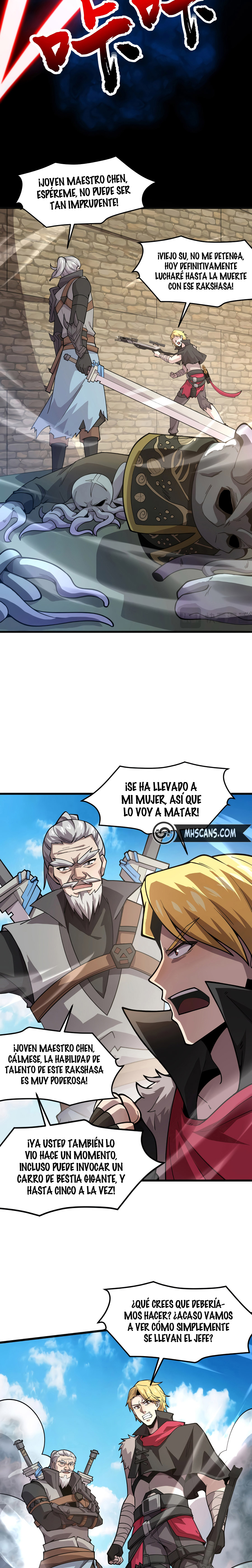 Talento Rango SSS: Solo Yo Asciendo Invocando Capitulo 91 página 10