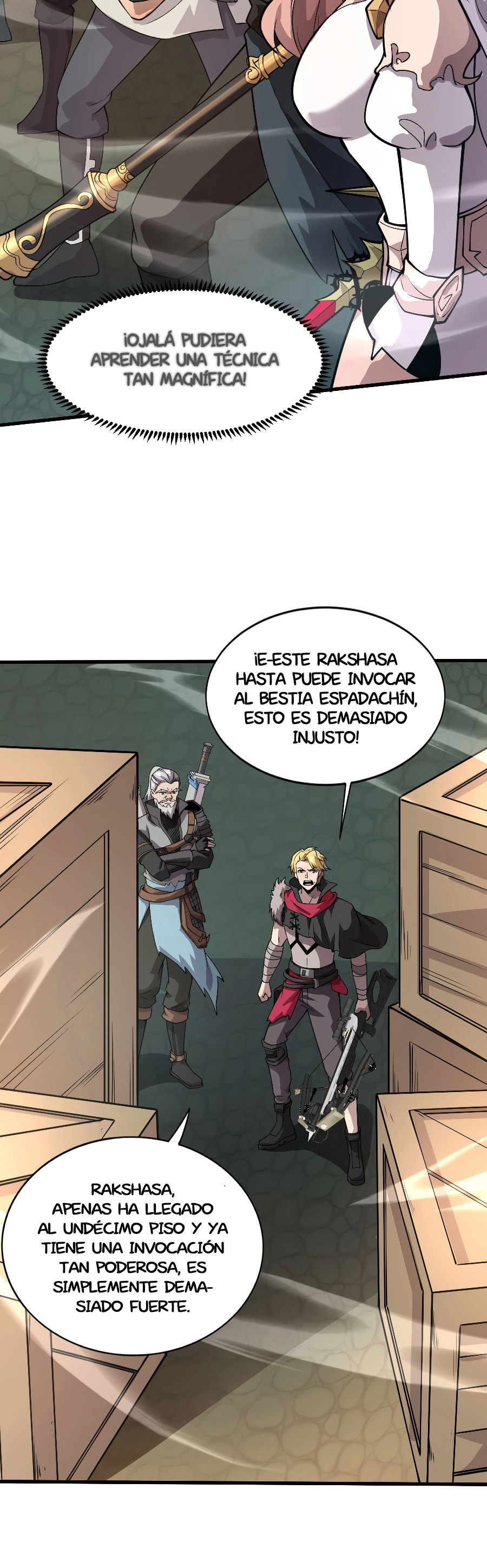 Talento Rango SSS: Solo Yo Asciendo Invocando Capitulo 92 página 17