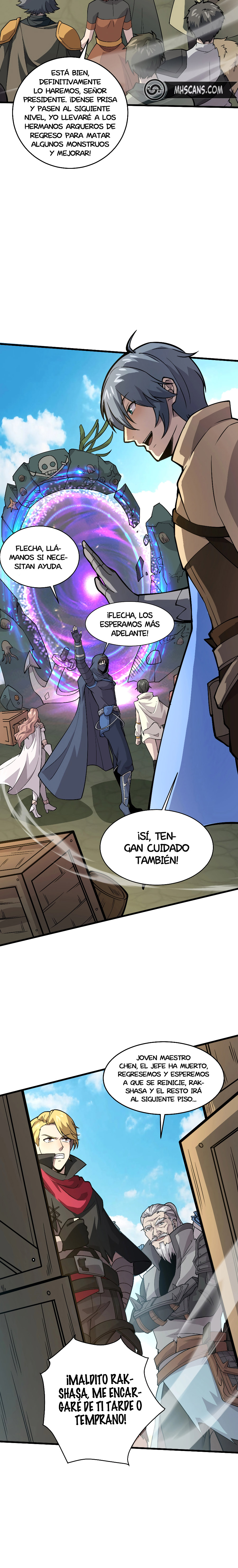Talento Rango SSS: Solo Yo Asciendo Invocando Capitulo 93 página 7