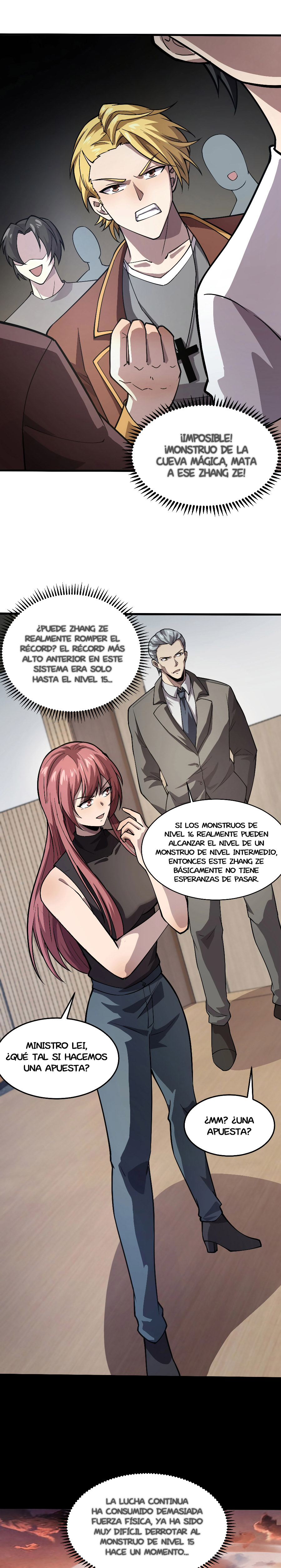 Talento Rango SSS: Solo Yo Asciendo Invocando Capitulo 94 página 9