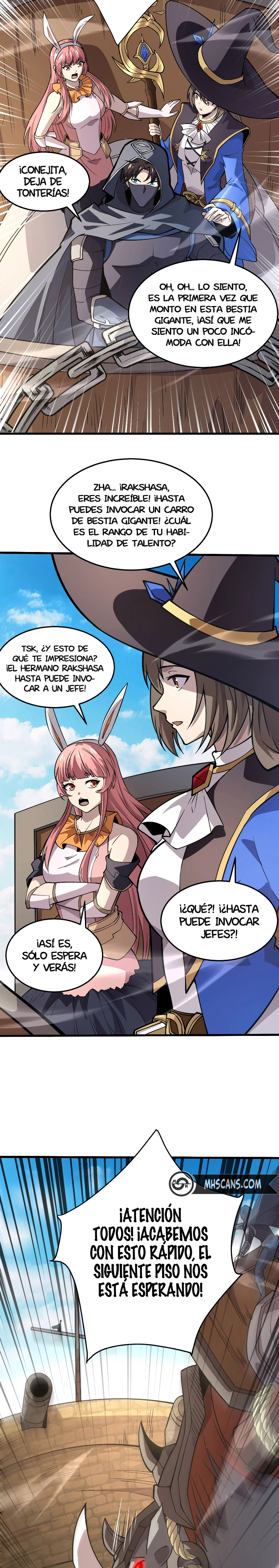 Talento Rango SSS: Solo Yo Asciendo Invocando Capitulo 95 página 16