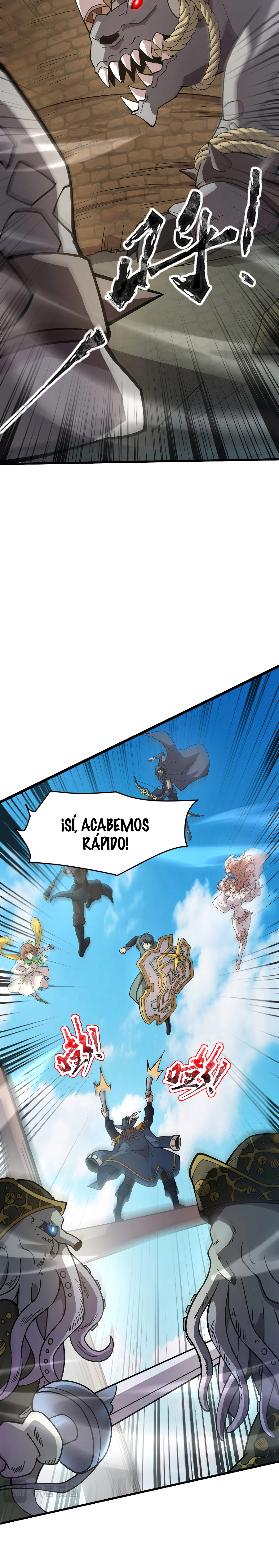 Talento Rango SSS: Solo Yo Asciendo Invocando Capitulo 95 página 17