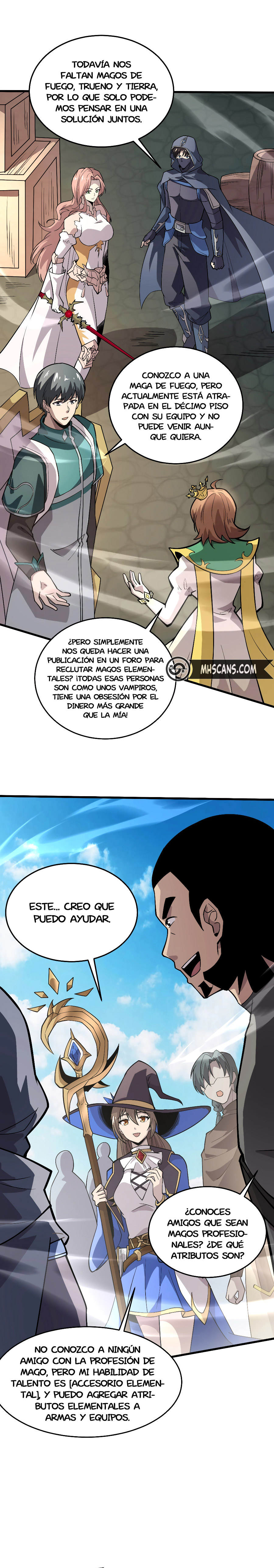Talento Rango SSS: Solo Yo Asciendo Invocando Capitulo 95 página 20