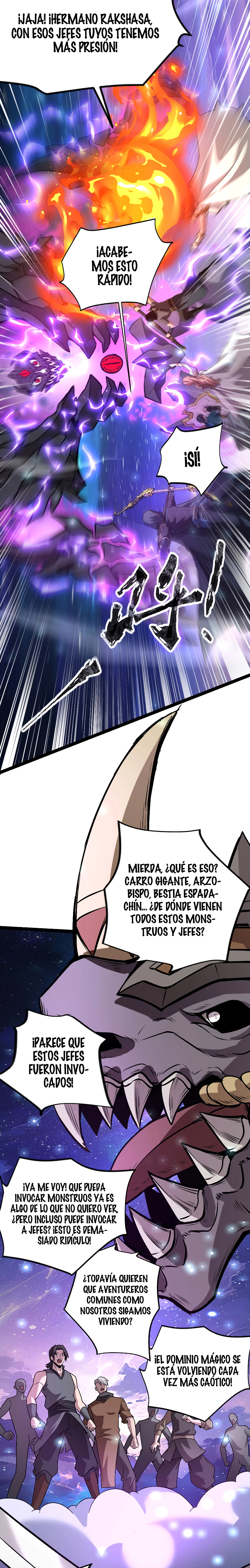 Talento Rango SSS: Solo Yo Asciendo Invocando Capitulo 98 página 14