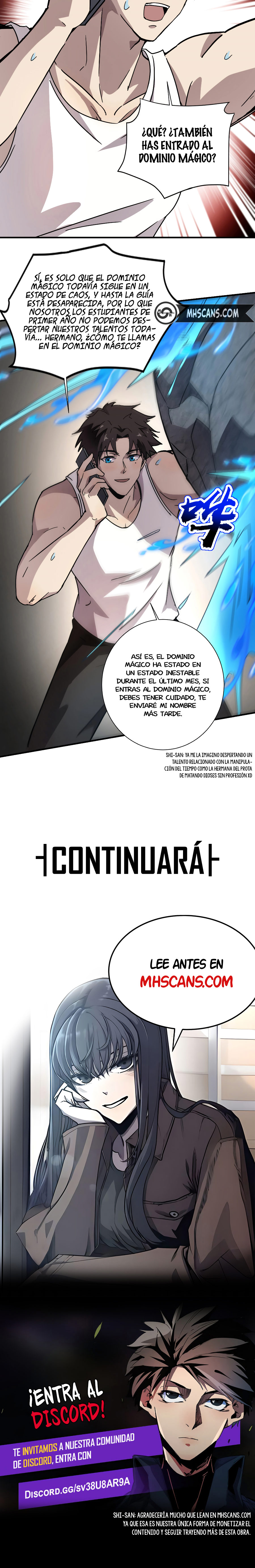 Talento Rango SSS: Solo Yo Asciendo Invocando Capitulo 99 página 22
