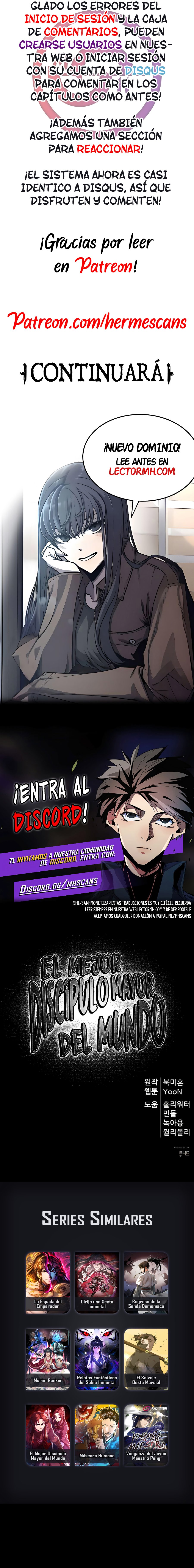 El Mejor Discípulo Mayor del Mundo Capitulo 104 página 38