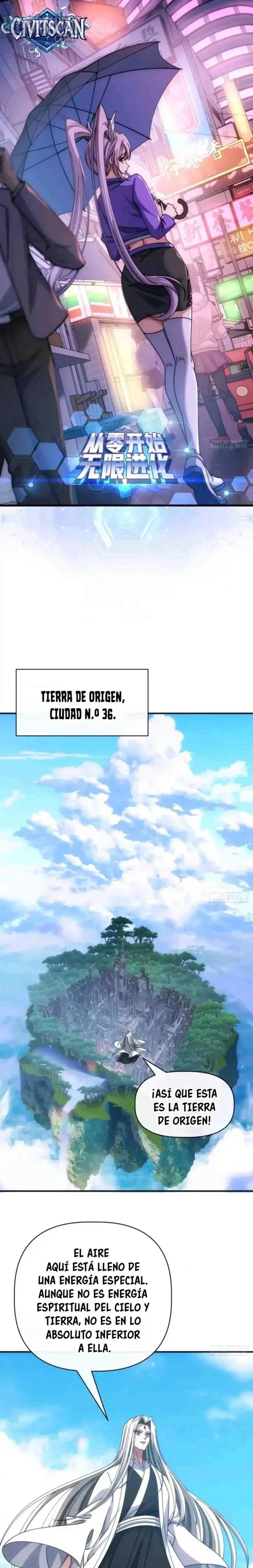 Evolución insana de cero Capitulo 100 página 1