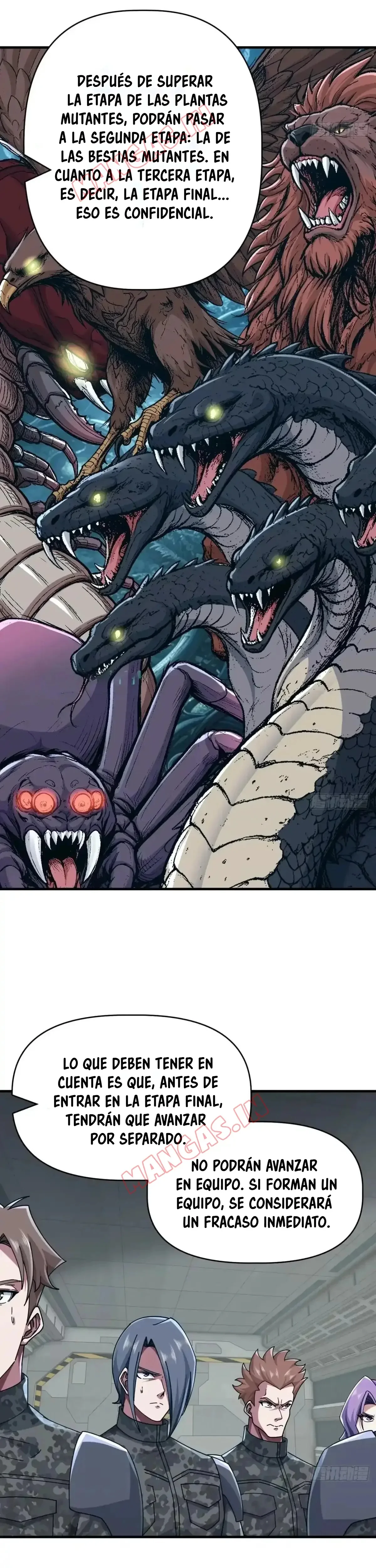Evolución insana de cero Capitulo 116 página 17
