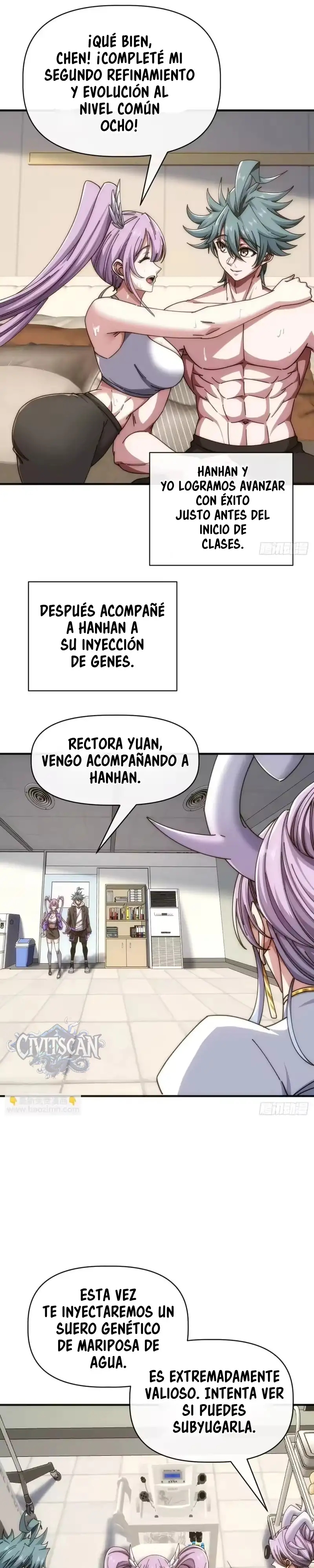 Evolución insana de cero Capitulo 84 página 8