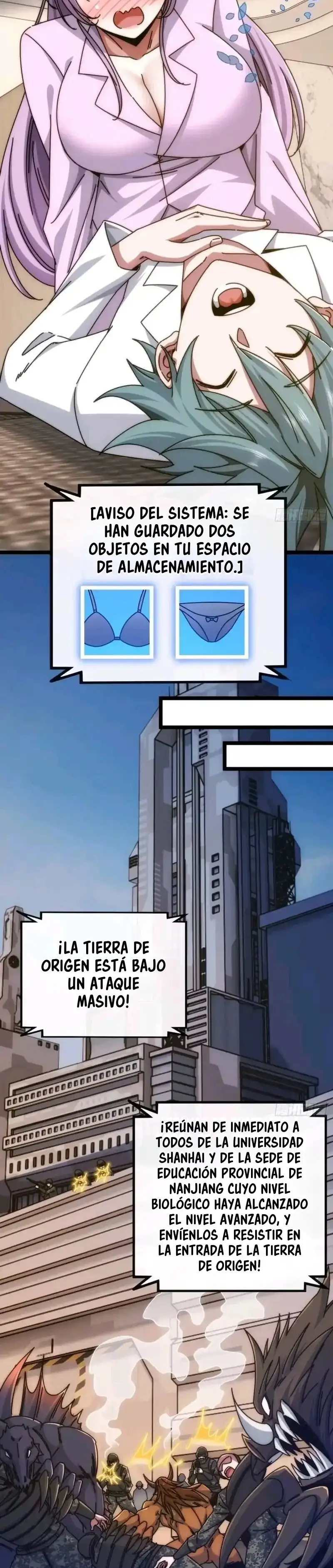 Evolución insana de cero Capitulo 90 página 7