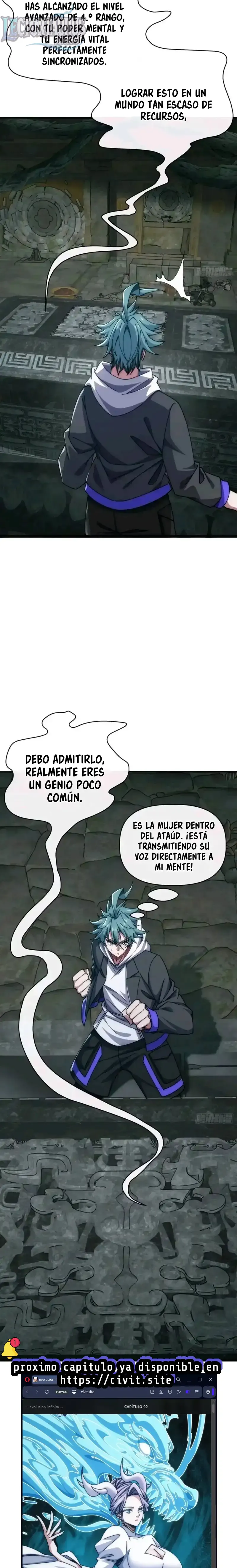 Evolución insana de cero Capitulo 91 página 17