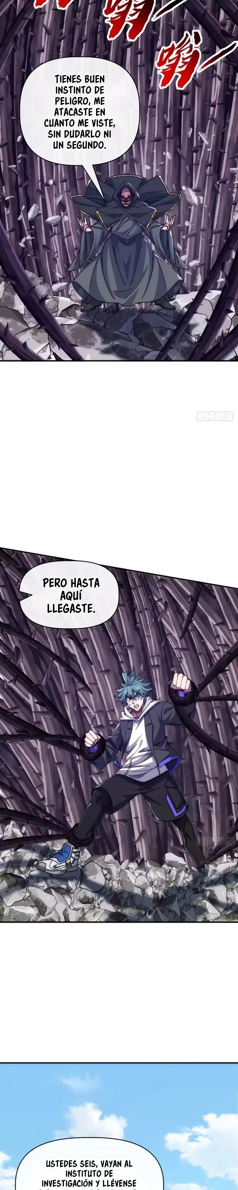 Evolución insana de cero Capitulo 97 página 8