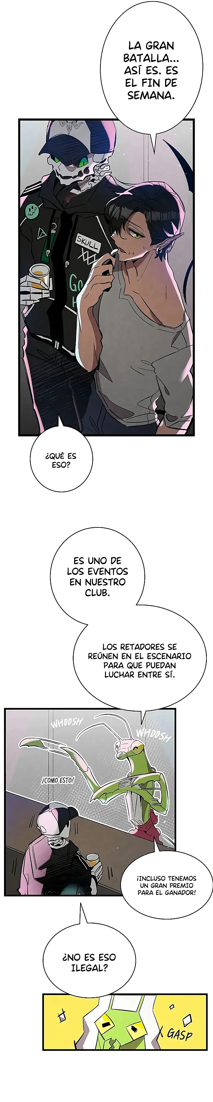 Padre Esqueleto Capitulo 101 página 8