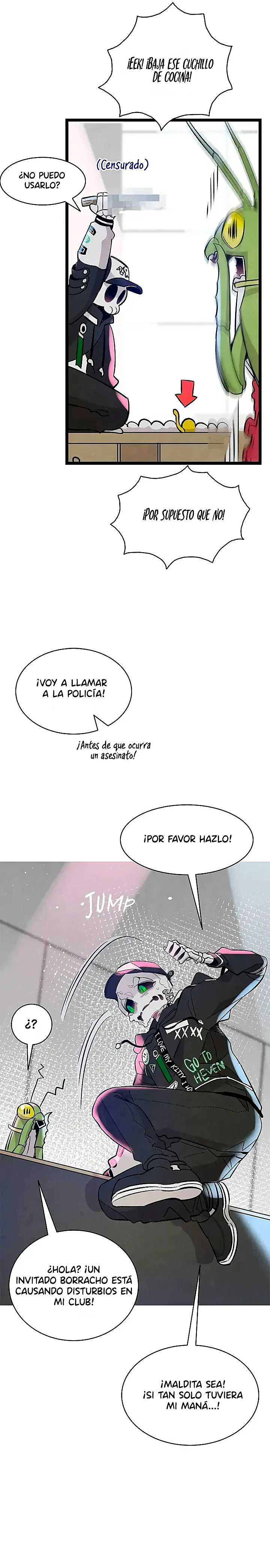 Padre Esqueleto Capitulo 104 página 6