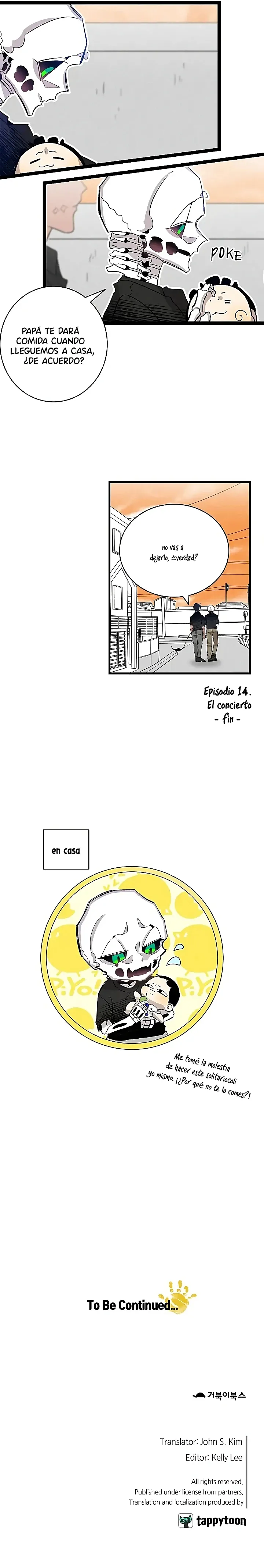 Padre Esqueleto Capitulo 117 página 14
