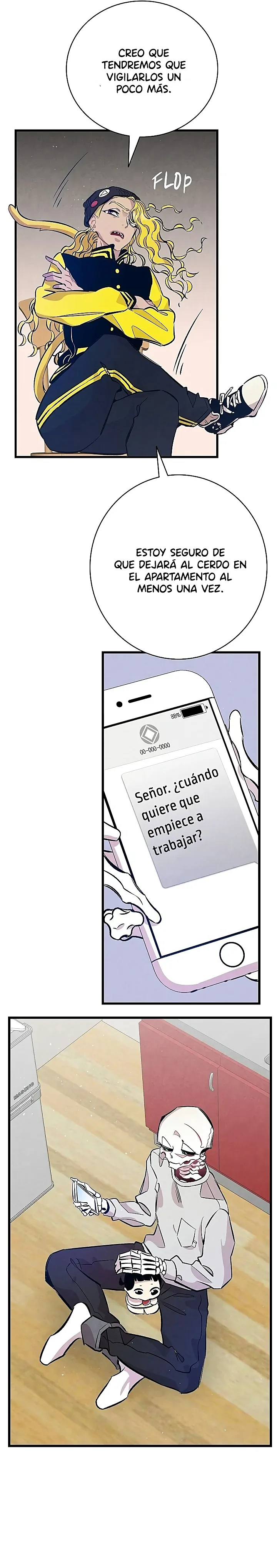 Padre Esqueleto Capitulo 82 página 14