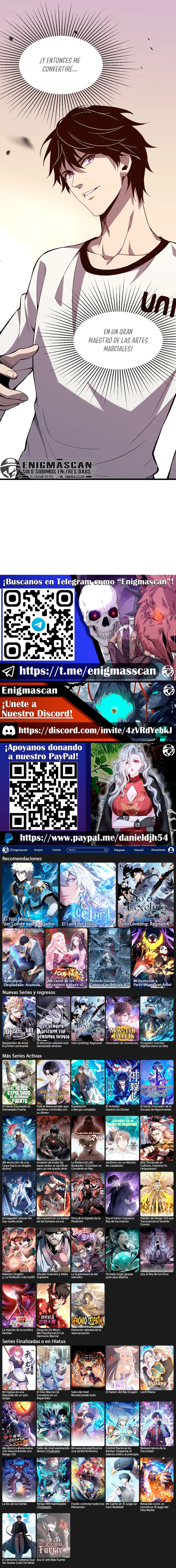 ¡Me convertí en el dios demonio, la bestia de la aniquilación! Capitulo 1 página 14