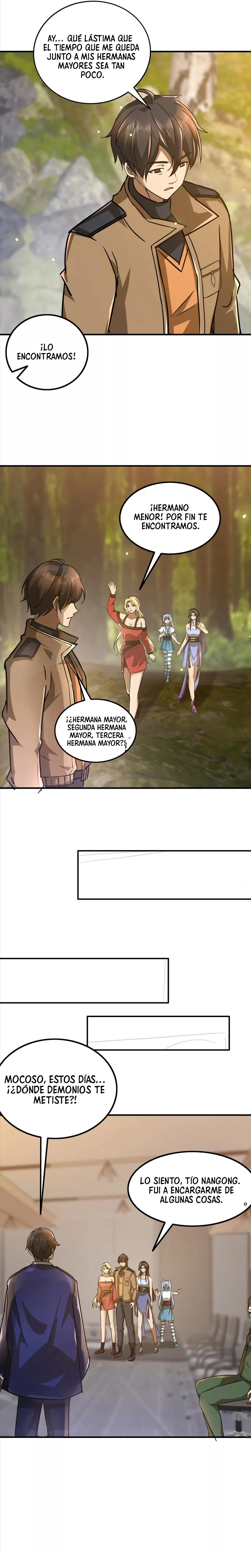 Mis Siete Hermanas Mayores Me Consienten Hasta el Cielo Capítulo 107 página 10