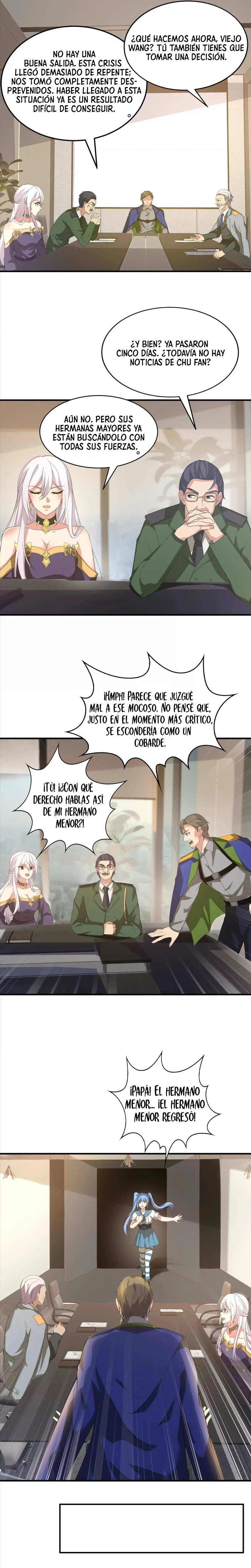 Mis Siete Hermanas Mayores Me Consienten Hasta el Cielo Capítulo 107 página 8