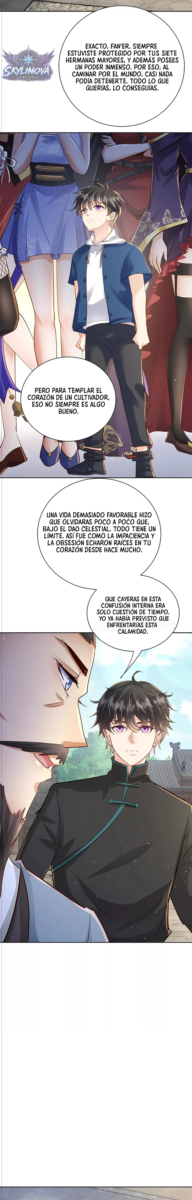 Mis Siete Hermanas Mayores Me Consienten Hasta el Cielo Capítulo 117 página 4