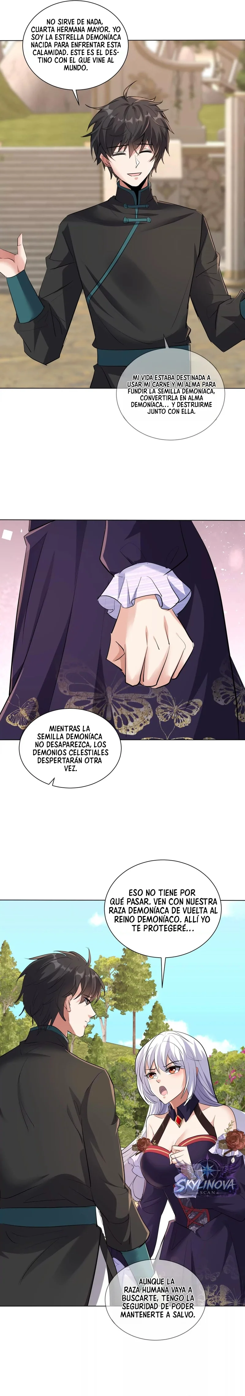 Mis Siete Hermanas Mayores Me Consienten Hasta el Cielo Capítulo 119 página 8