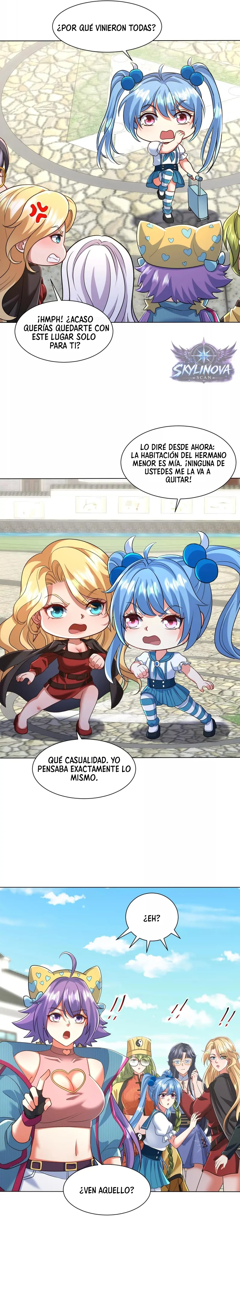 Mis Siete Hermanas Mayores Me Consienten Hasta el Cielo Capítulo 120 página 8