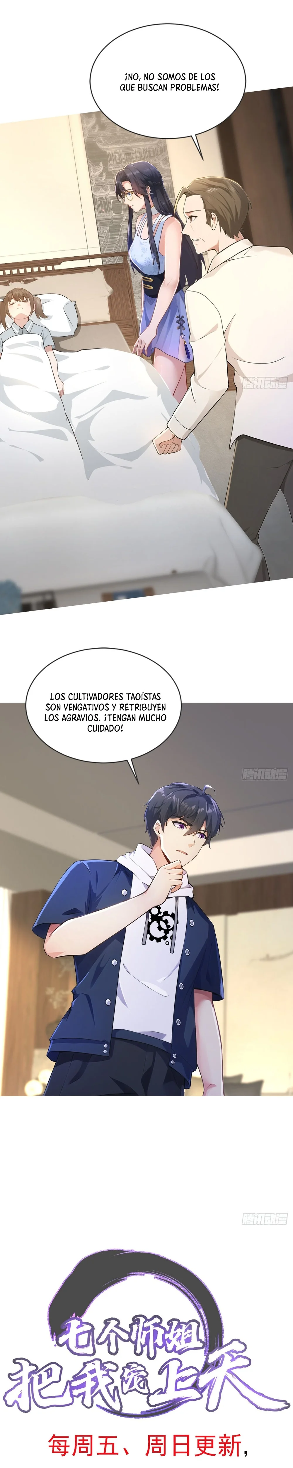 Mis Siete Hermanas Mayores Me Consienten Hasta el Cielo Capitulo 13 página 9