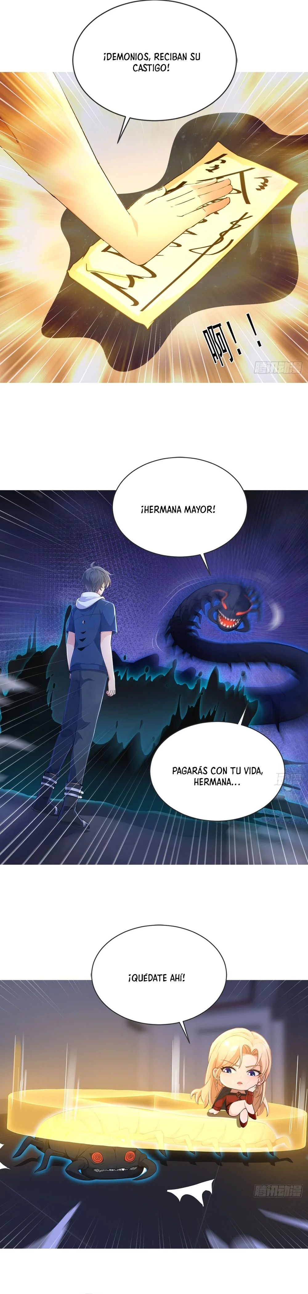 Mis Siete Hermanas Mayores Me Consienten Hasta el Cielo Capitulo 18 página 7