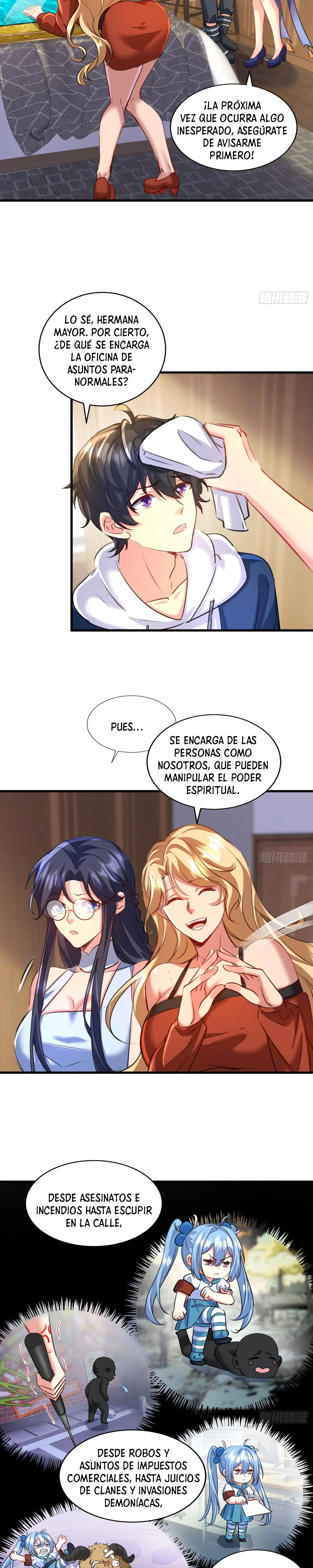 Mis Siete Hermanas Mayores Me Consienten Hasta el Cielo Capitulo 23 página 9