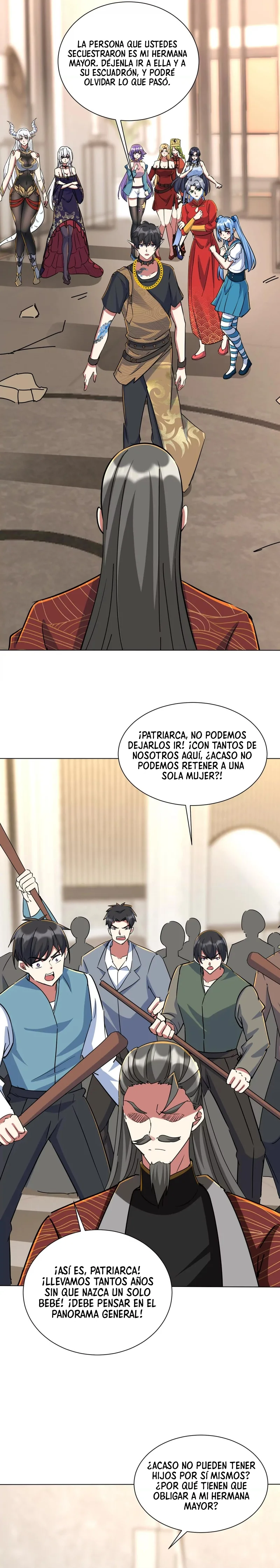 Mis Siete Hermanas Mayores Me Consienten Hasta el Cielo Capítulo 85 página 7