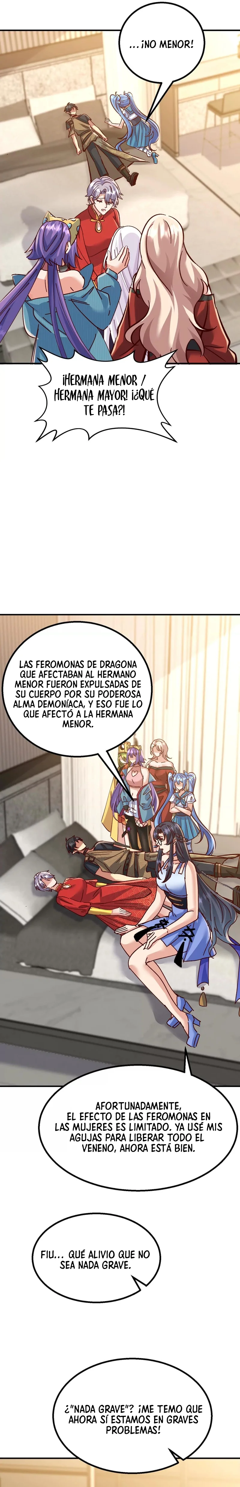 Mis Siete Hermanas Mayores Me Consienten Hasta el Cielo Capítulo 87 página 16