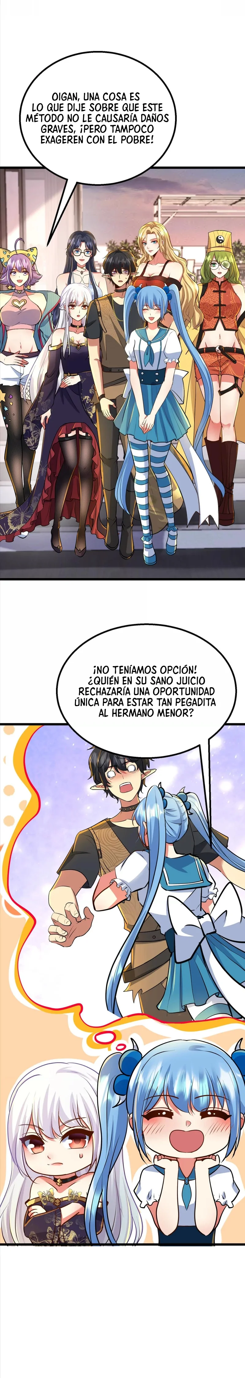 Mis Siete Hermanas Mayores Me Consienten Hasta el Cielo Capítulo 88 página 10