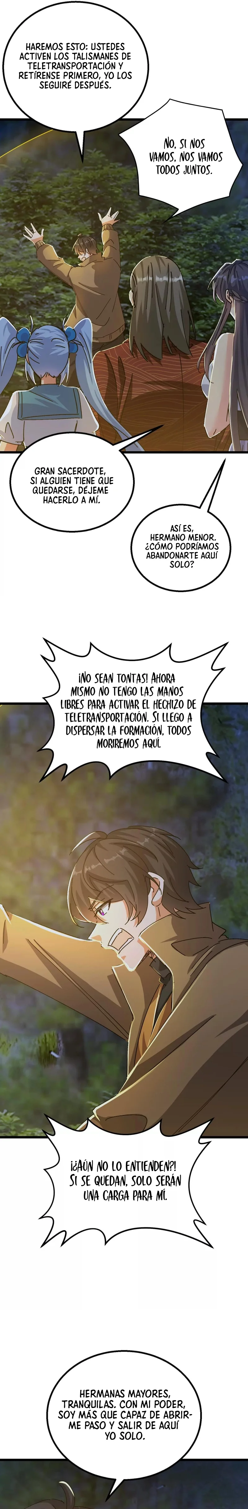 Mis Siete Hermanas Mayores Me Consienten Hasta el Cielo Capítulo 97 página 9