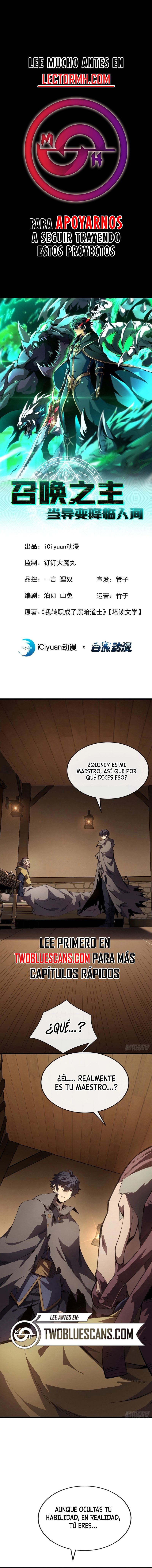 ¡Señor de las Invocaciones! Mutación Repentina Capitulo 24 página 2