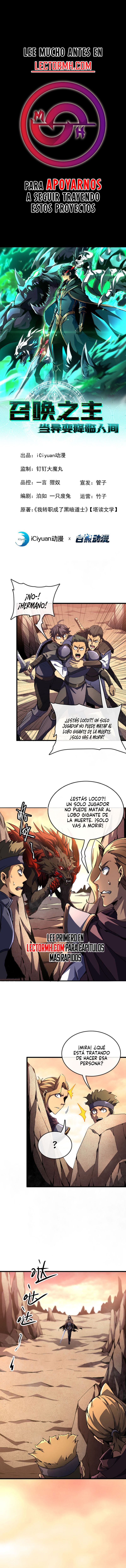¡Señor de las Invocaciones! Mutación Repentina Capitulo 3 página 2