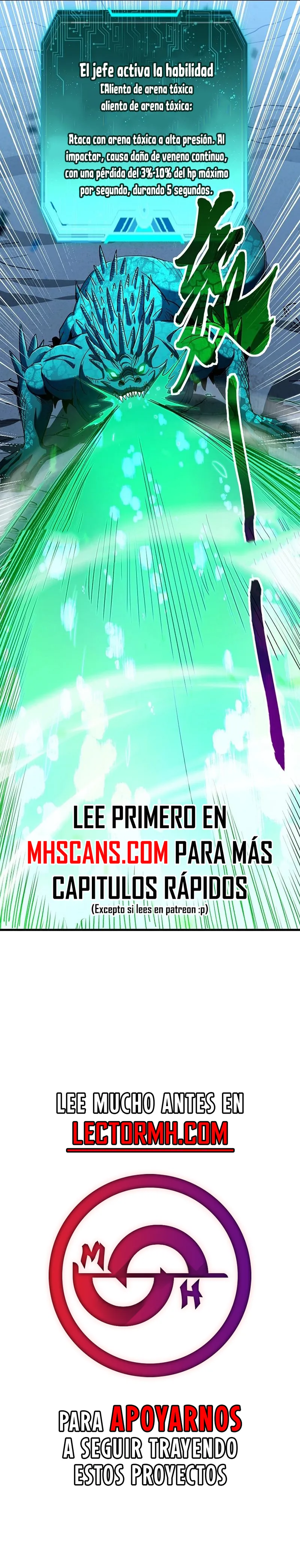 ¡Señor de las Invocaciones! Mutación Repentina Capitulo 36 página 8