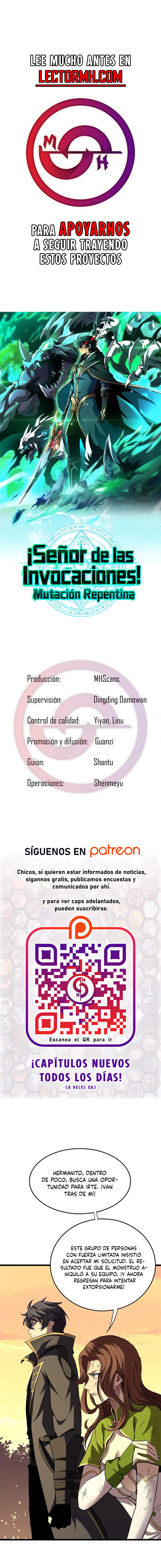 ¡Señor de las Invocaciones! Mutación Repentina Capitulo 70 página 2