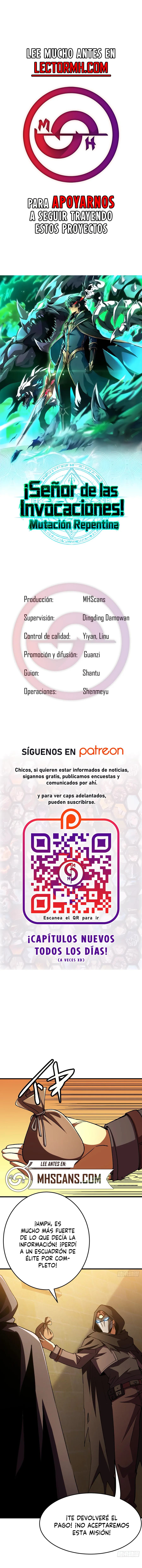 ¡Señor de las Invocaciones! Mutación Repentina Capitulo 73 página 2