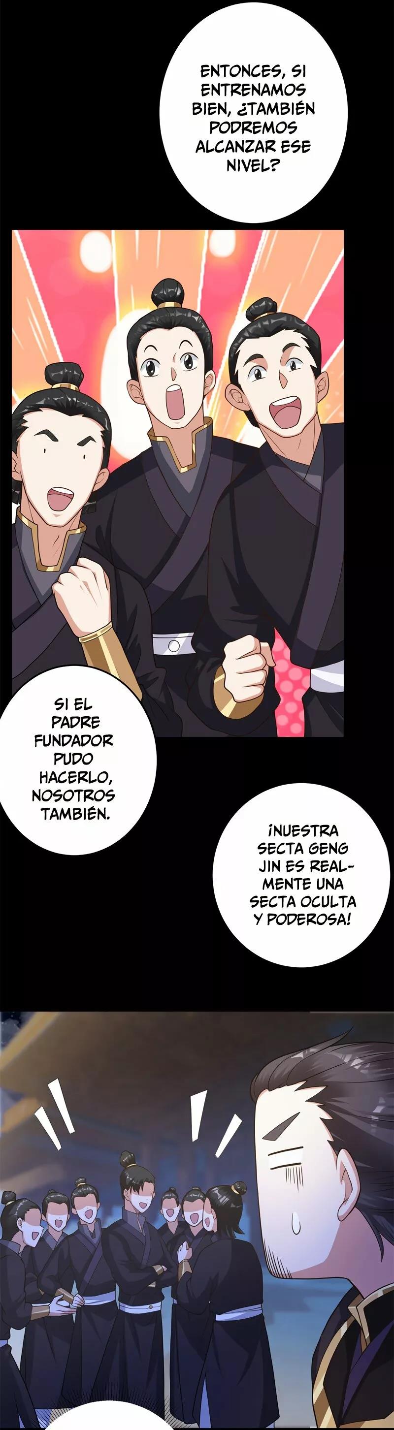 Mantenga un perfil bajo, Líder de Secta Capitulo 175 página 2