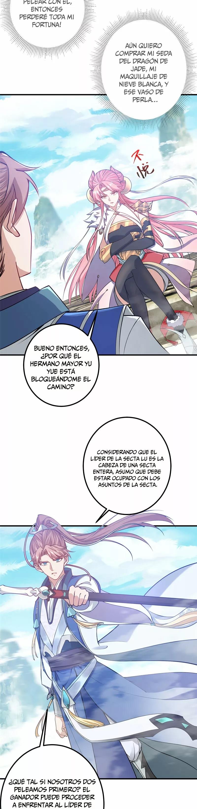 Mantenga un perfil bajo, Líder de Secta Capitulo 185 página 10