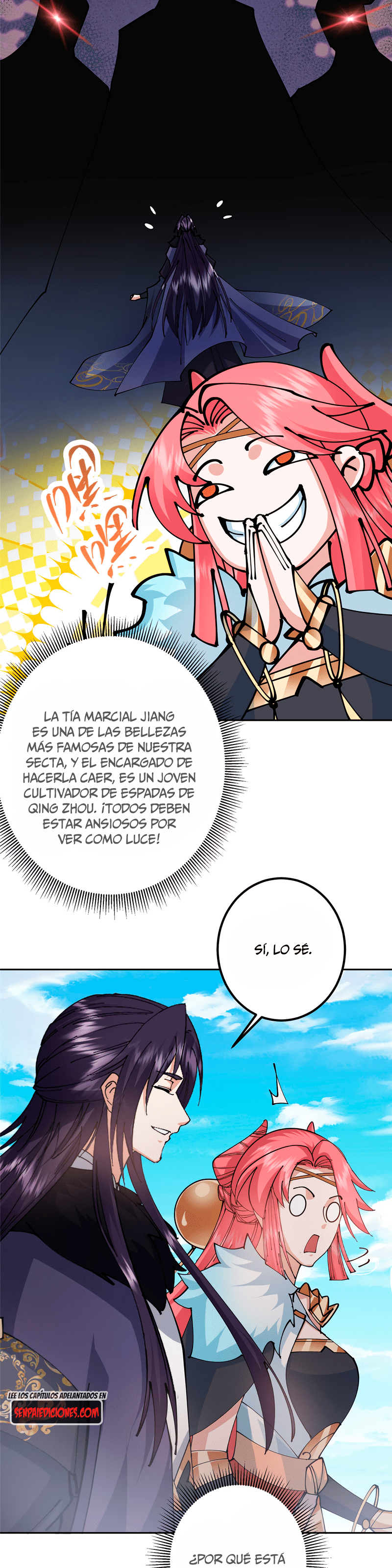 Mantenga un perfil bajo, Líder de Secta Capitulo 250 página 4