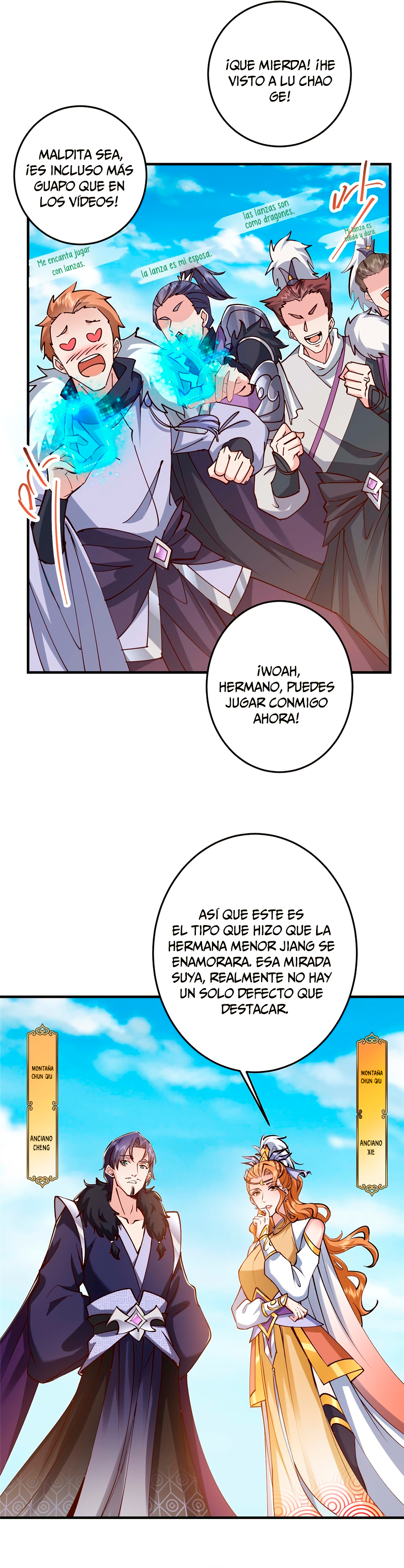 Mantenga un perfil bajo, Líder de Secta Capitulo 252 página 10