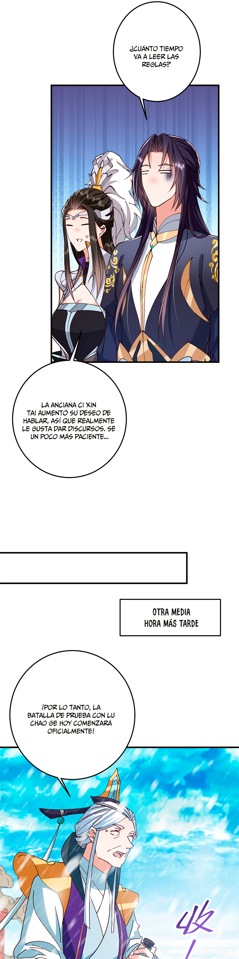 Mantenga un perfil bajo, Líder de Secta Capitulo 262 página 10
