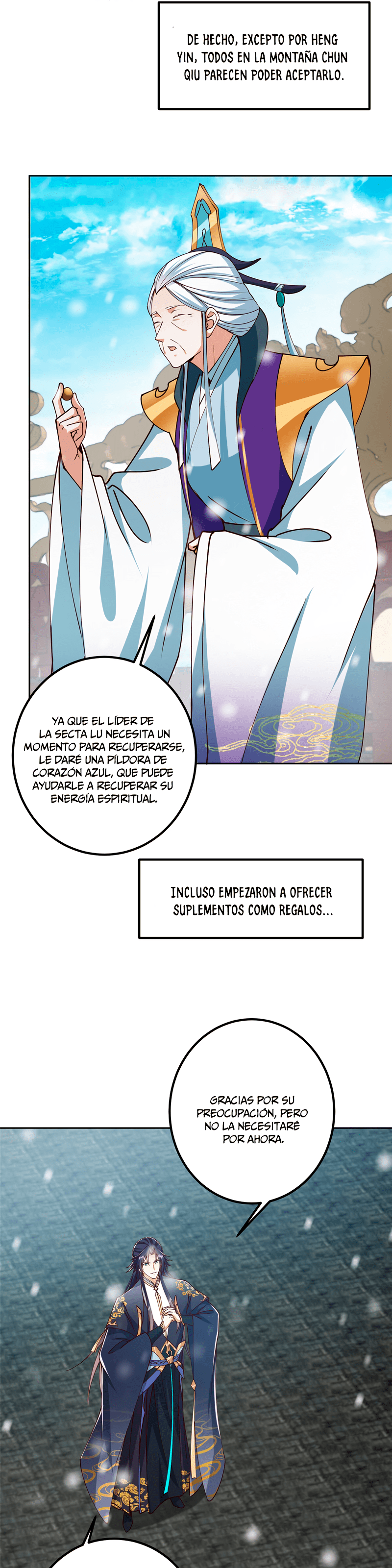 Mantenga un perfil bajo, Líder de Secta Capitulo 265 página 5