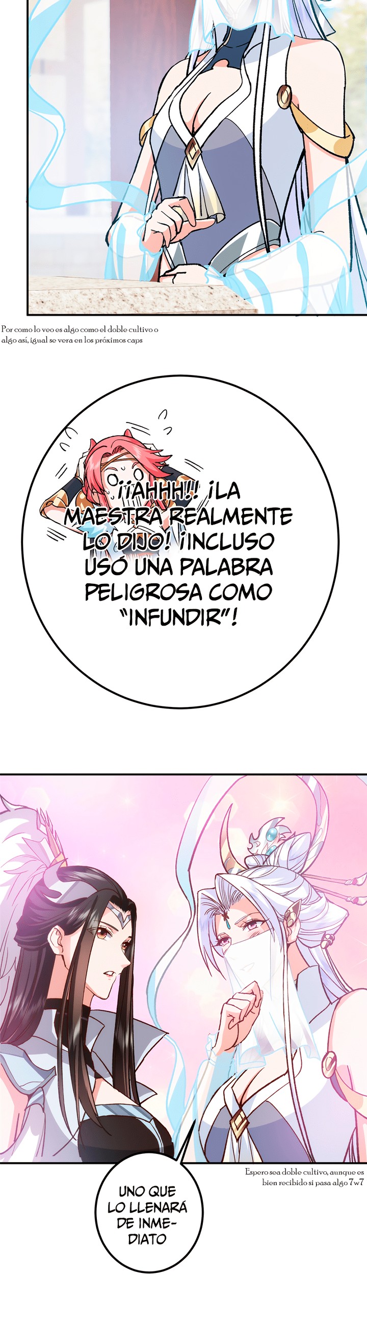 Mantenga un perfil bajo, Líder de Secta Capitulo 296 página 20