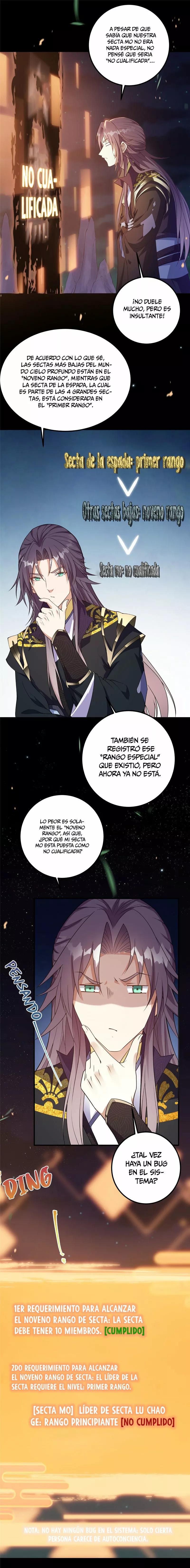 Mantenga un perfil bajo, Líder de Secta Capitulo 3 página 3