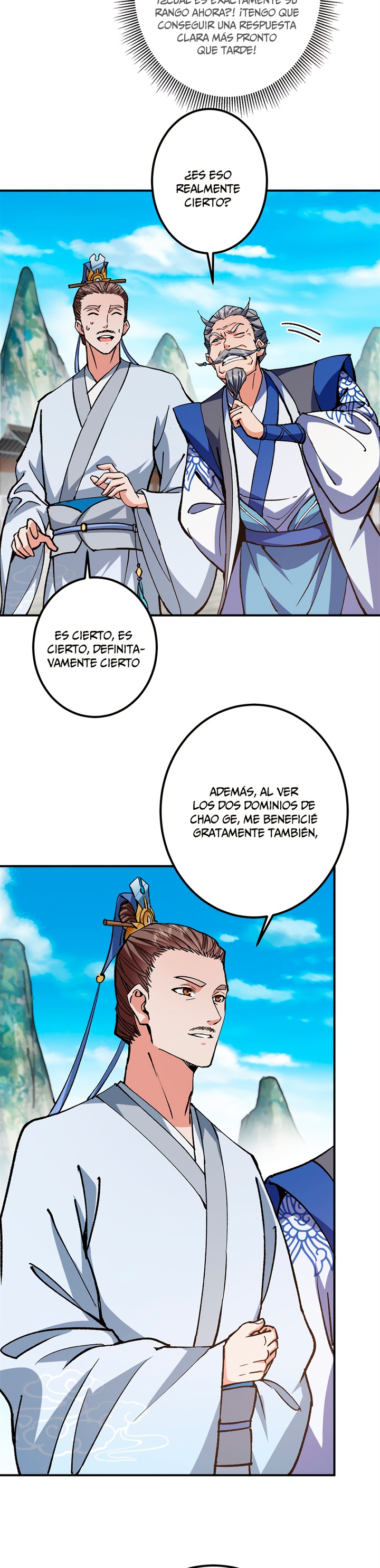 Mantenga un perfil bajo, Líder de Secta Capitulo 317 página 2